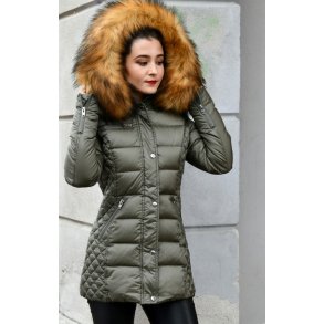 Beam Mid - Army - Faux Fur